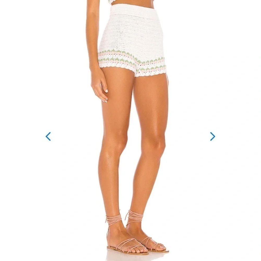 Lovers and‎ Friends Mes Amis Crochet Shorts Large